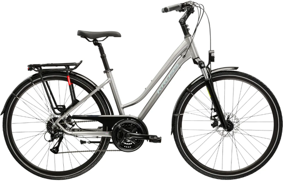 KROSS TRANS 3.0 D L(19") 28 rower SREBRNY SZARY POŁYSK (B11)