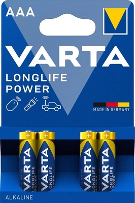 Bateria LR03 Varta Longlife Power 1.5V AAA 