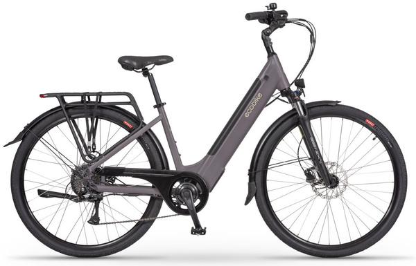 Ecobike rower elektryczny X-CITY Coffee  28 19"