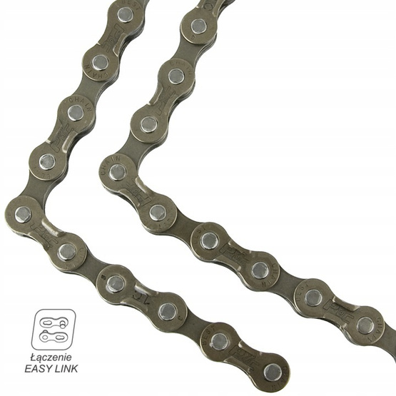 Łańcuch P7001 7rz 1/2x3/32" 7.1mm 116 ogniw brązowy
