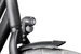 Lampa rowerowa przednia AXA NOX CITY 4C on/off czarna