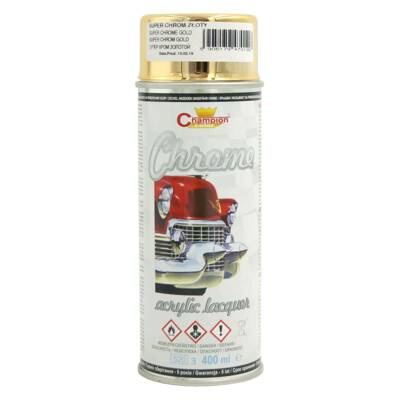 Lakier chrom champion 400ml chrom złoty
