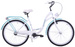 (K21) Rower miejski damski Kozbike 28 S1 biało-morski (J4,J6)