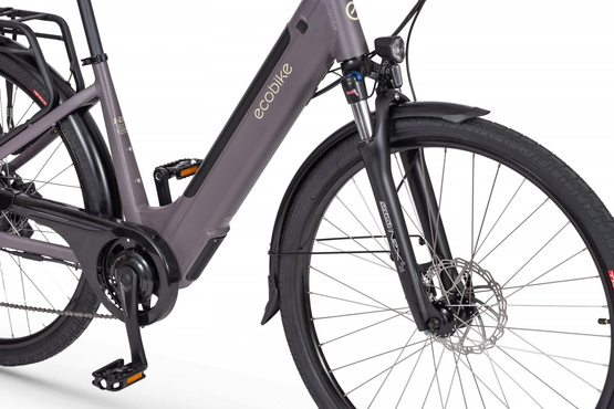 Ecobike rower elektryczny X-CITY Coffee  28 19"