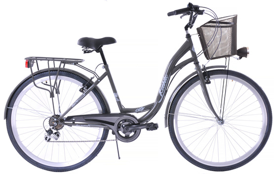Kozbike City rower 28 6s rower grafitowy (K11)