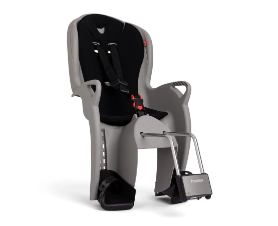 Fotelik KISS szary, czarna wyściólka