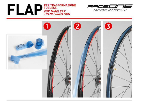 Opaska do zmiany na tubeless 29 raceone flap
