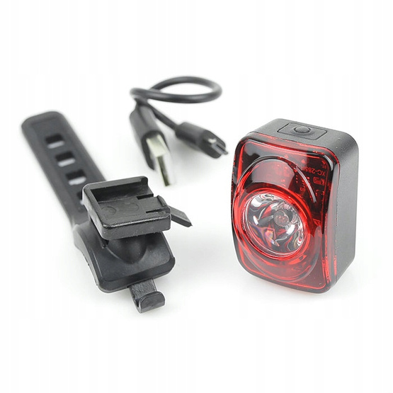 Lampa rowerowa tył JET-285R Supernova 1R 65 lumenów USB
