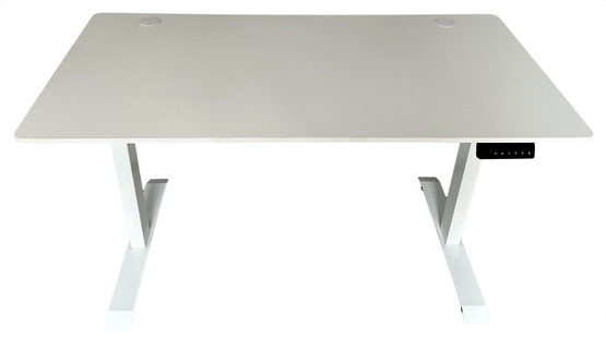 Biurko regulowane VertiGo Dual RXD2-3-3RR białe 140x70 cm Wysokość: 71-120 cm