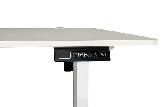 Biurko regulowane VertiGo RXD1-3-2RR białe 140x70 cm Wysokość: 71-120 cm