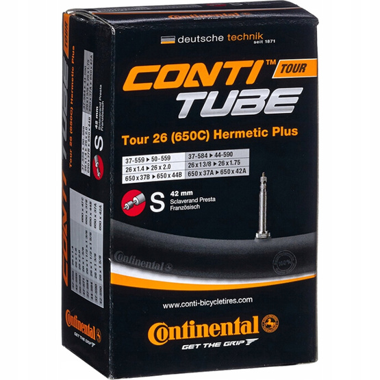 Dętka 26 Tour Hermetic Plus Presta 42mm 37-559/47-597