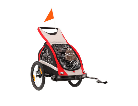 PRZYCZEPKA ROWEROWA DLA 2 DZIECI KROSS FREEDOM