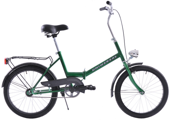 Rower składak 20" Uniwersal zielony
