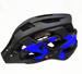 Kask rowerowy PNY-24 czarno/niebieski mat rozm. M (55-58cm) AVO