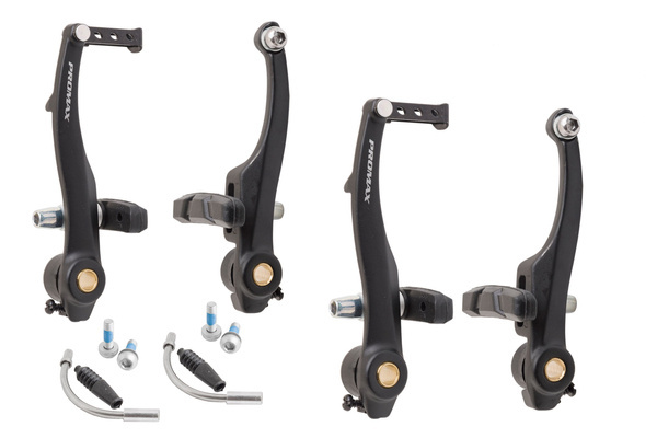 Szczęki V-brake PROMAX TX-115 ALU. Komplet czarne