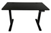 Biurko regulowane VertiGo RXD1-3-2RR czarne 140x70 cm Wysokość: 71-120 cm