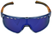 Okulary TRH-102-4 transparent blue/yellow black PC
