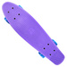 Deskorolka Meteor plastikowa violet/neon blue/neon yellow