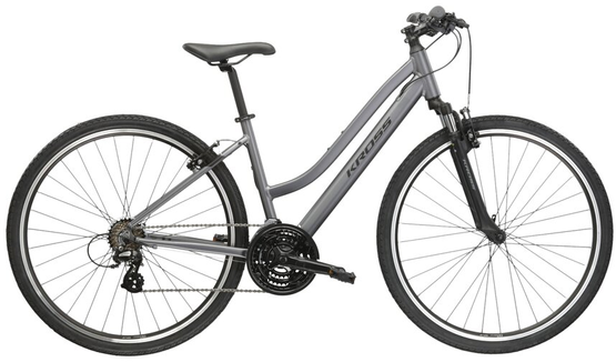 KROSS EVADO 2.0 D 28 S(15") ROWER GRAFITOWY CZARNY MAT (I10)