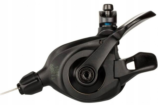 Manetka rowerowa SRAM NX 11-rz prawa, czarna z zaciskiem