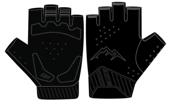 Rękawiczki prox krótkie Contest szare XL watch, gel pro, air vent