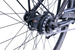 Rower Elektryczny 28" HAWK E-City Wave 46 cm Matt Black