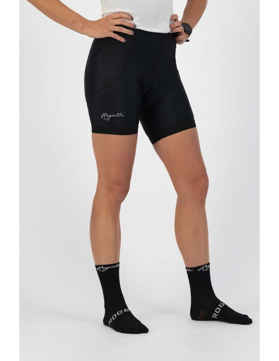 Spodenki krótkie Rogelli Basic Lady czarne rozmiar XL