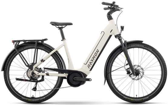 Raymon Metmo Wave 600 Wh 47 cm Cotton white rower elektryczny Bosch