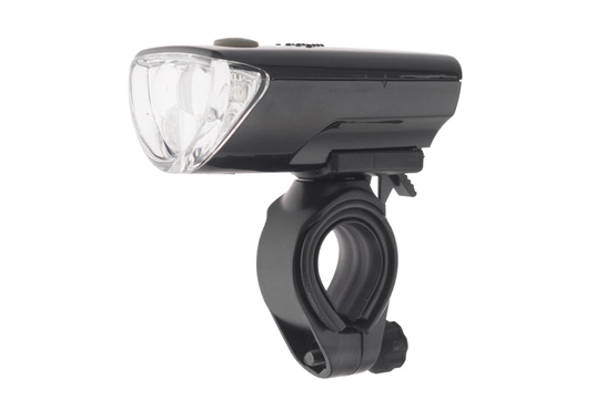 Lampka rowerowa przód x-light 3 led + 3xaaa (xc-104a) czarna