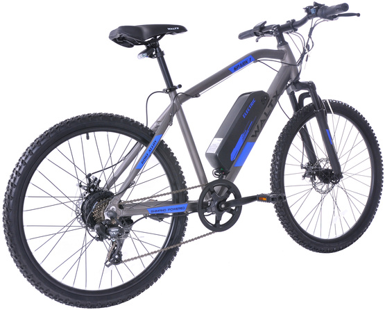 Rower elektryczny WALTX Spark 1 26 MTB unisex szaro-niebieski