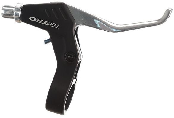 Dźwignie hamulcowe BL-360A-RS alu, VB, 2F, MTB czarne/srebrne