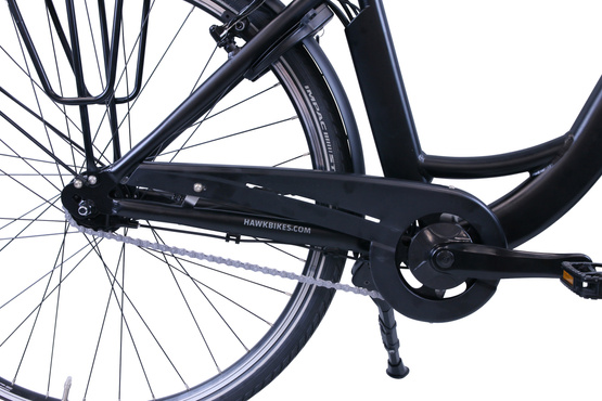 Rower Elektryczny 28" HAWK E-City Wave 46 cm Matt Black
