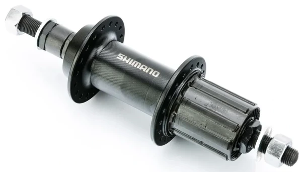 Piasta rowerowa tył SHIMANO FHTX5008DL 36 otw.8/9 sp czarna na nakrętkę 