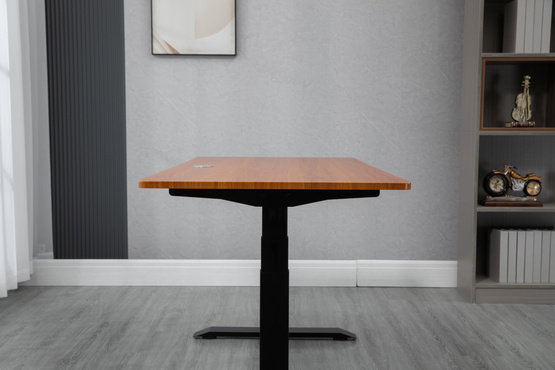 Biurko regulowane VertiGo Dual RXD2-3-3RR czarne 140x70 cm Wysokość: 71-120 cm