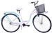 (K21) Rower miejski damski Kozbike 28 S1 biało-morski (J4,J6)