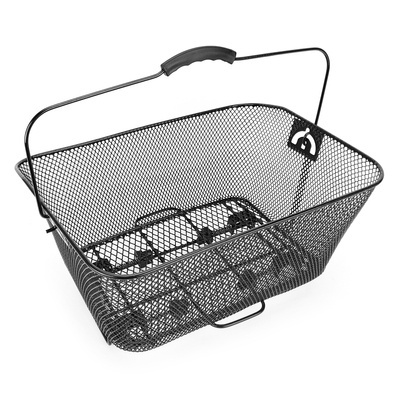 Koszyk metalowy na bagażnik 38-26-25 cm HT-203
