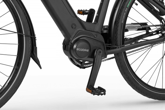 Ecobike rower elektryczny LX 17 czarny V2