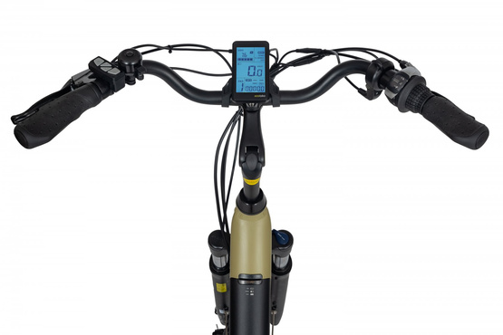 Ecobike rower elektryczny X-CITY Cappucino L 28 17"