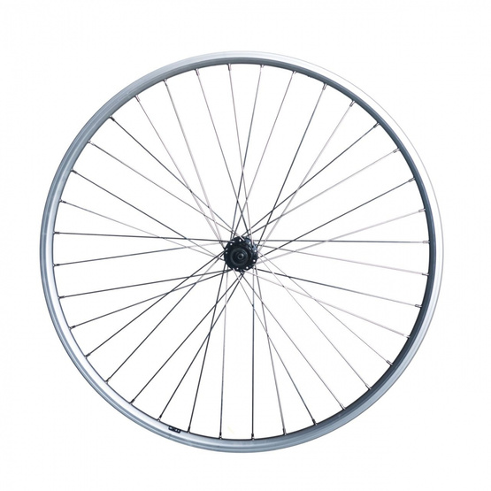 Koło rowerowe tylne 28 mach kas-8, QR,obr.srebrna
