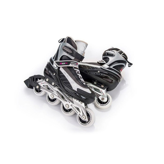 Rolki Meteor XRide 100 grey pink M (35-38) 152