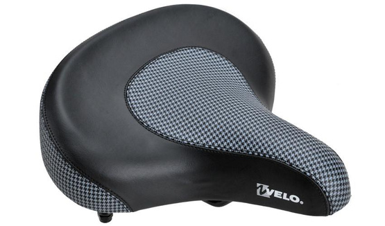 Siodło VELO PROX VL-8088 czarno-białe