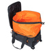 Sakwa na bagażnik rowerowy Basil Miles Tarpaulin Trunkbag czarno-pomarańczowa 7l  32x20x21cm