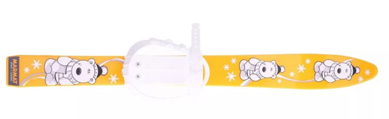 Narty z kijkami 70cm MARMAT ŻÓŁTE