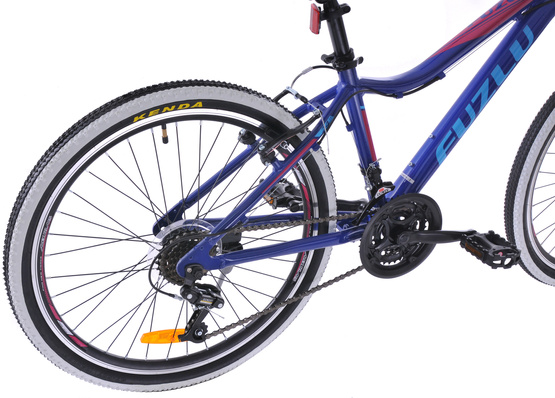 Rower górski 24 Fuzlu Team 24 alu. (14,5") ciemnoniebieski/malinowy/biały