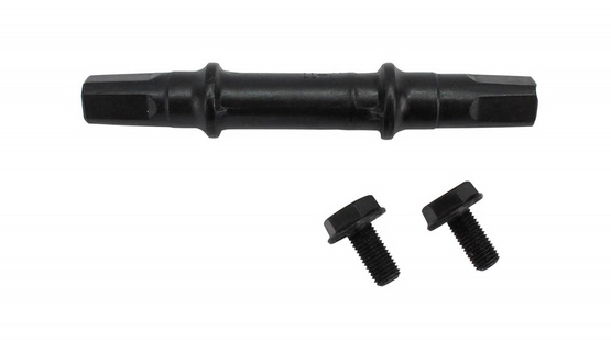 Oś suportu rowerowego 3R + śruba 35-52-42 129 mm 