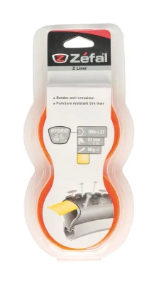 Taśma na obręcz Zefal Z-Liner 27" 27mm, 700c żółty/pom