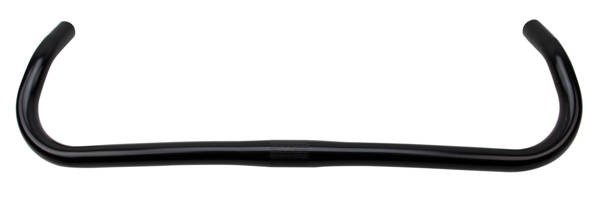 Kierownica gięta rogi R3 stal czarna 25,4x160x550mm