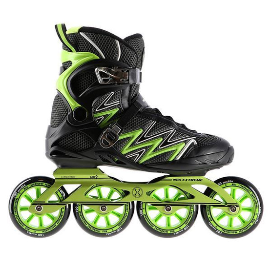 Łyżworolki Nils Extreme NA8660 zielony roz. 42