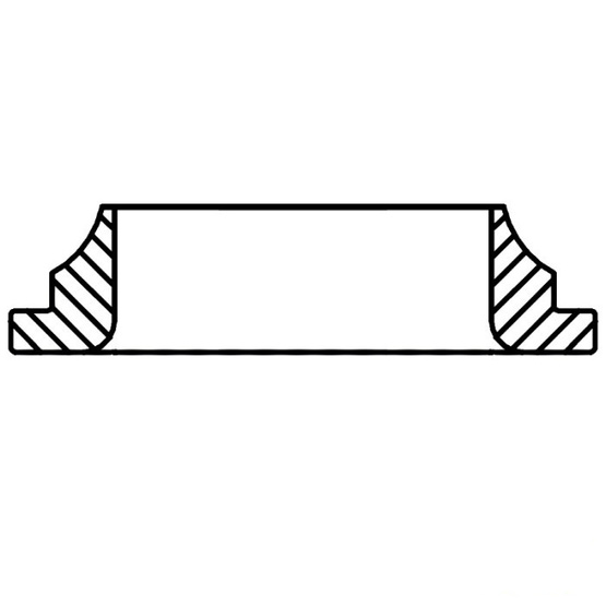 Bieżnia steru CC-BS8006 stal 26,4mm czarna  do sterów kierownicy