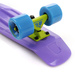 Deskorolka Meteor plastikowa violet/neon blue/neon yellow